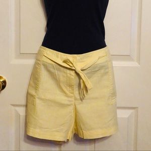 NY&CO Linen-blend Shorts